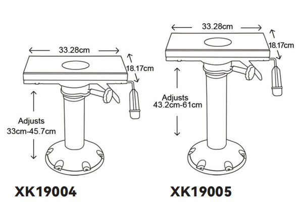 Pneumatic Adjustable Pedestal With Slide Manufacturers Pneumatic Adjustable Pedestal With Slide Manufacturers